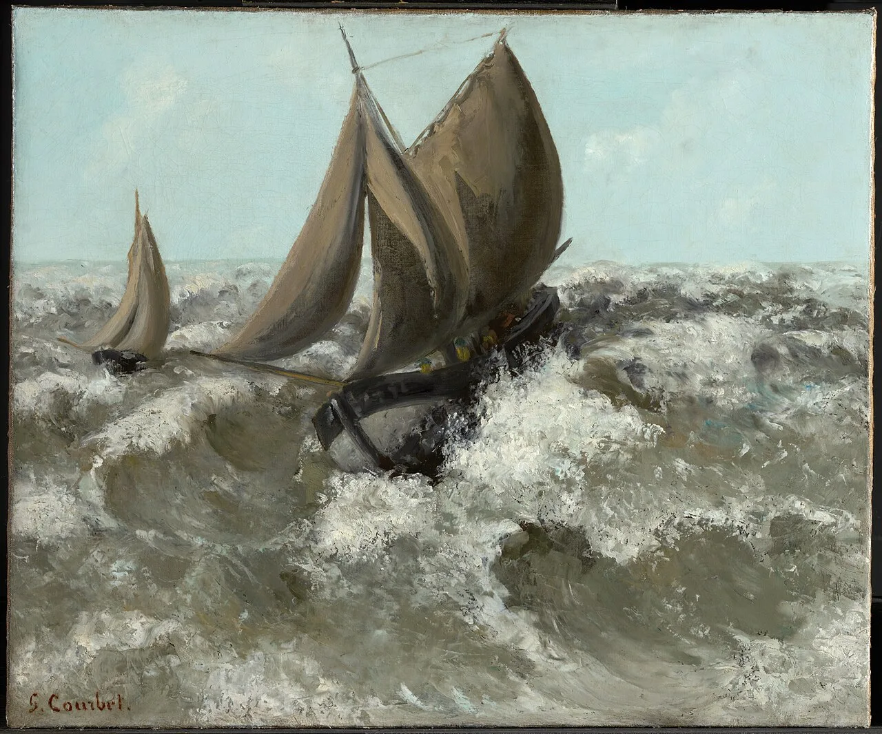The Sailboat (Seascape)