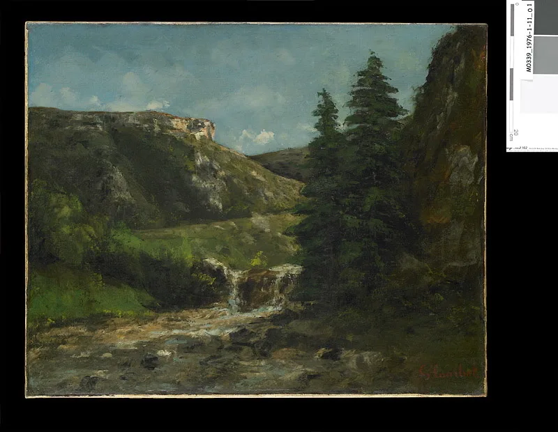 Paysage aux environs d’Ornans