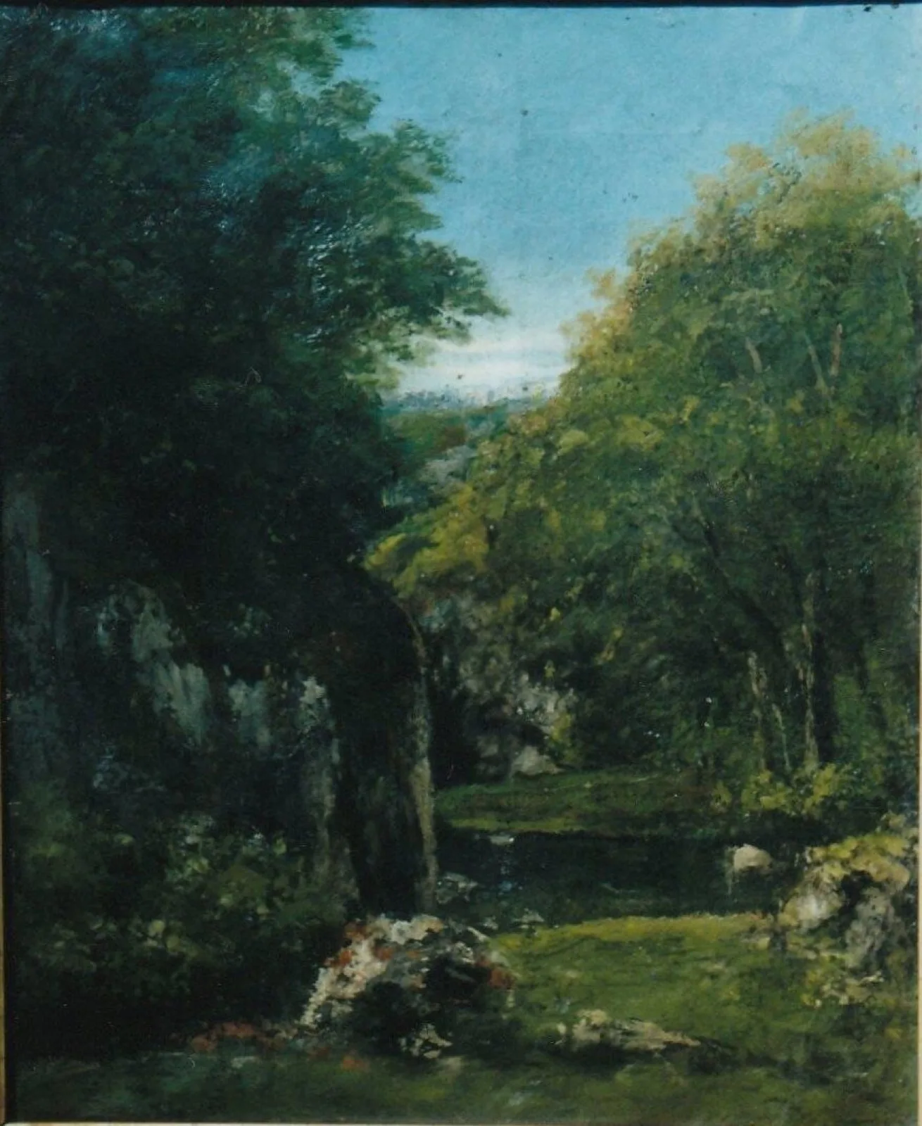 Vue du Puits noir