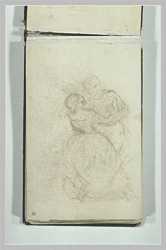 Couple enlacé (en hauteur)