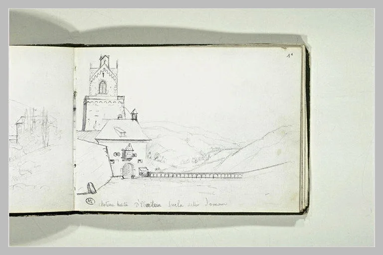 Entrée du château d'Eberstein