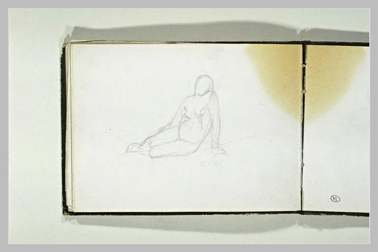 Modèle assis (No. 1)