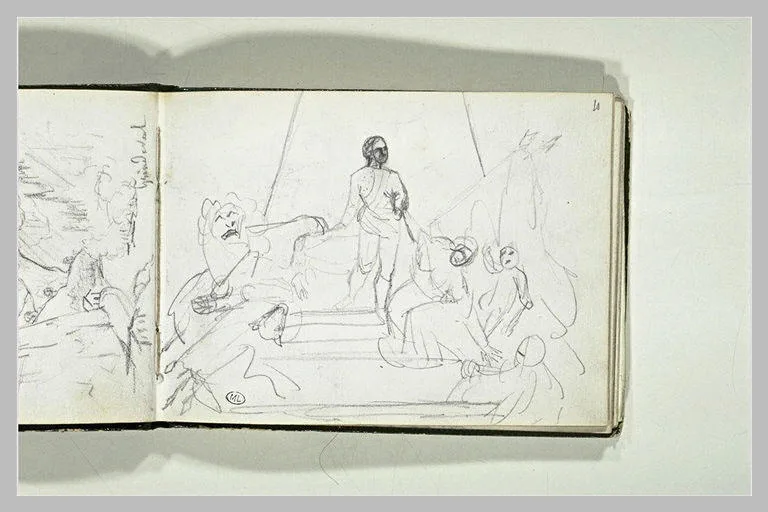 Détail du tombeau du Maréchal de Saxe de Pigalle à Saint Thomas à Stasbourg
