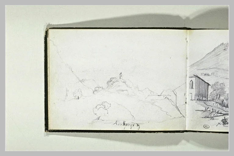 Paysage de montagne en Alsace