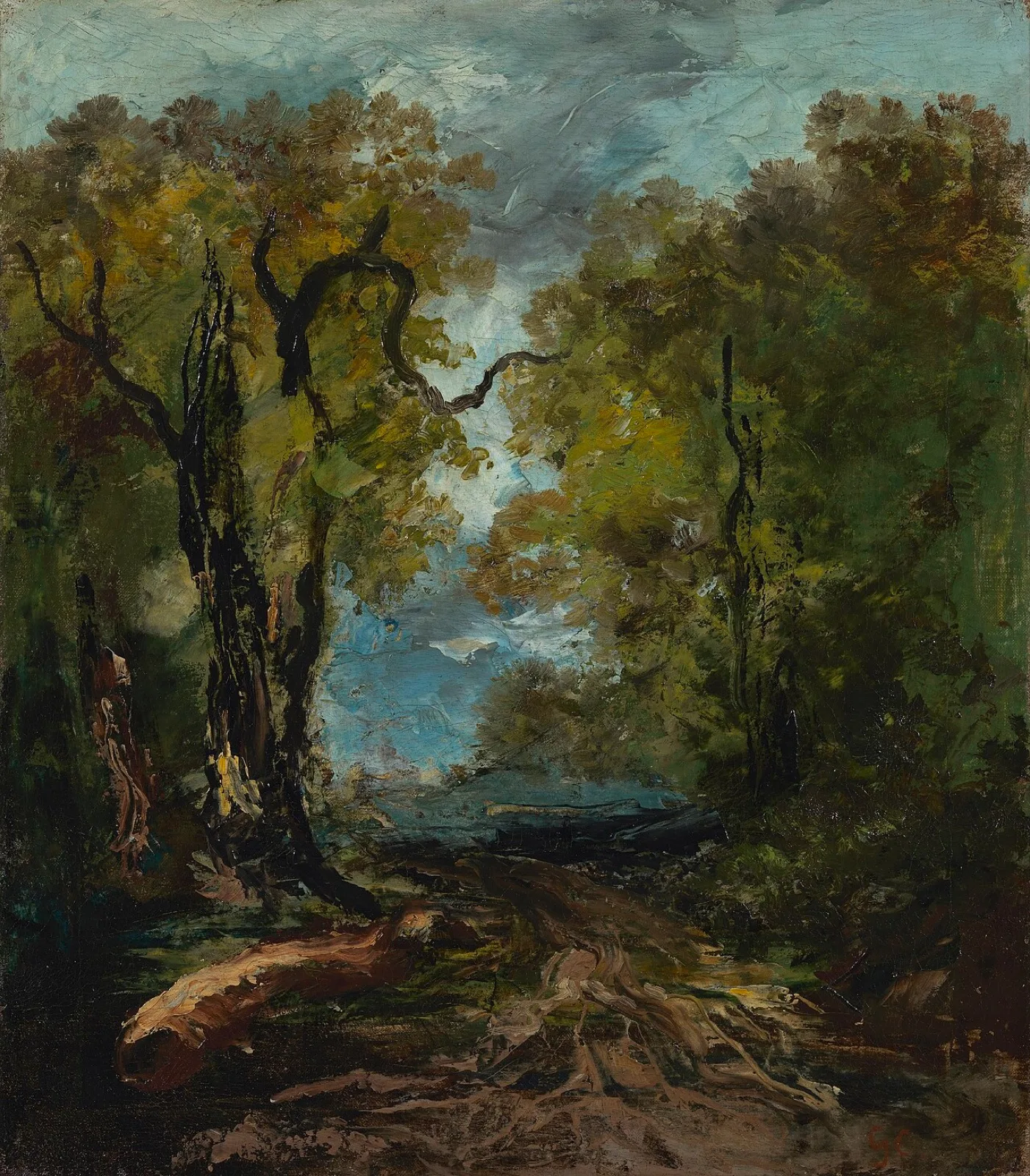 By the lake