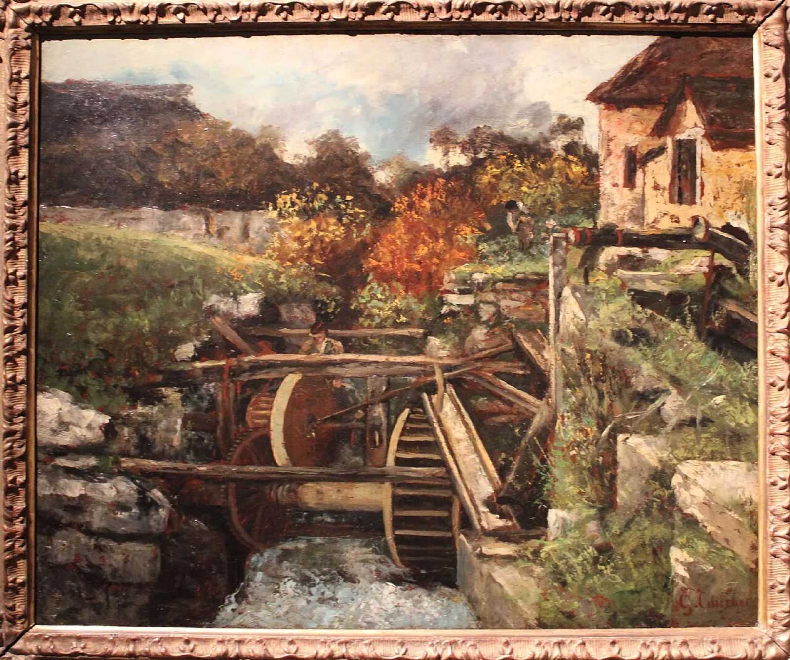Une papeterie à Ornans