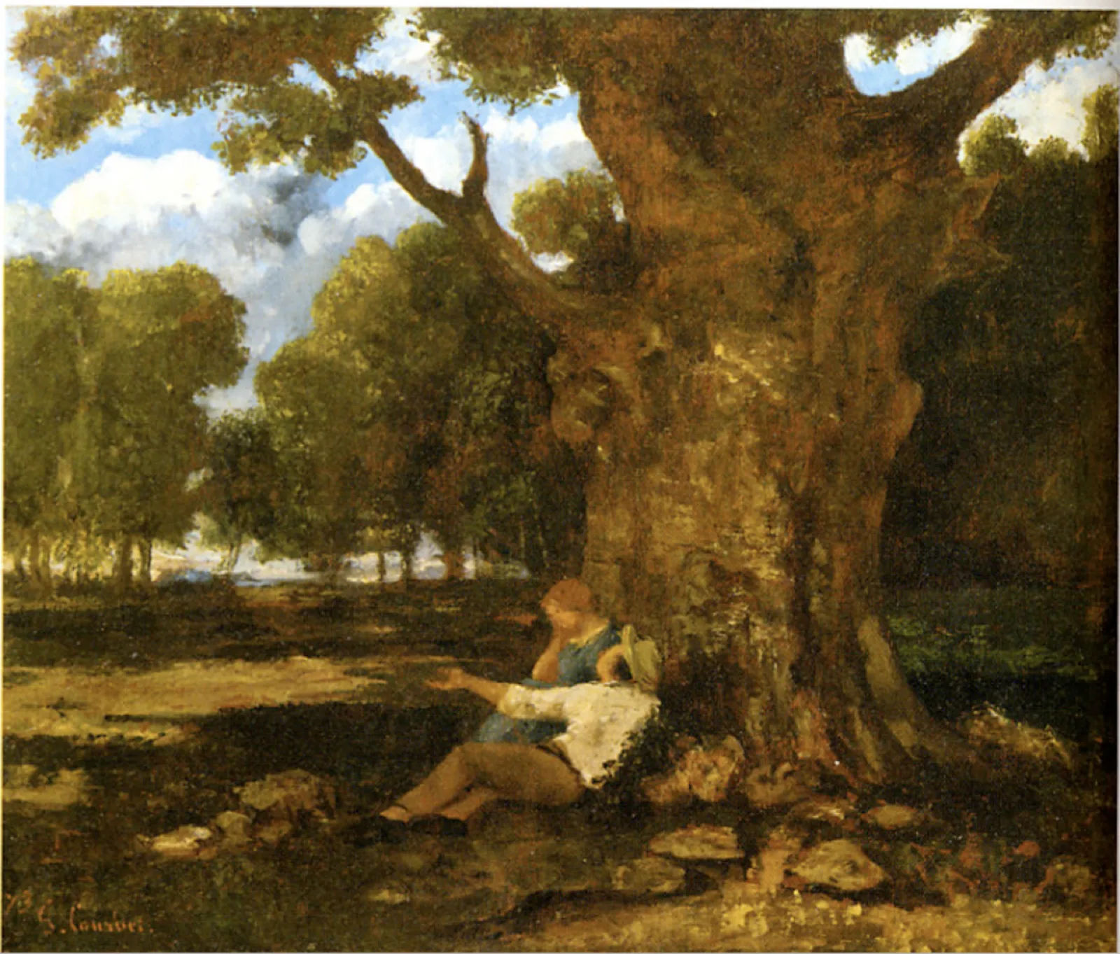 Les Amoureux dans la campagne