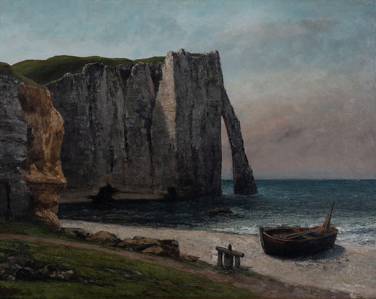 The Cliffs at Étretat (No. 1)