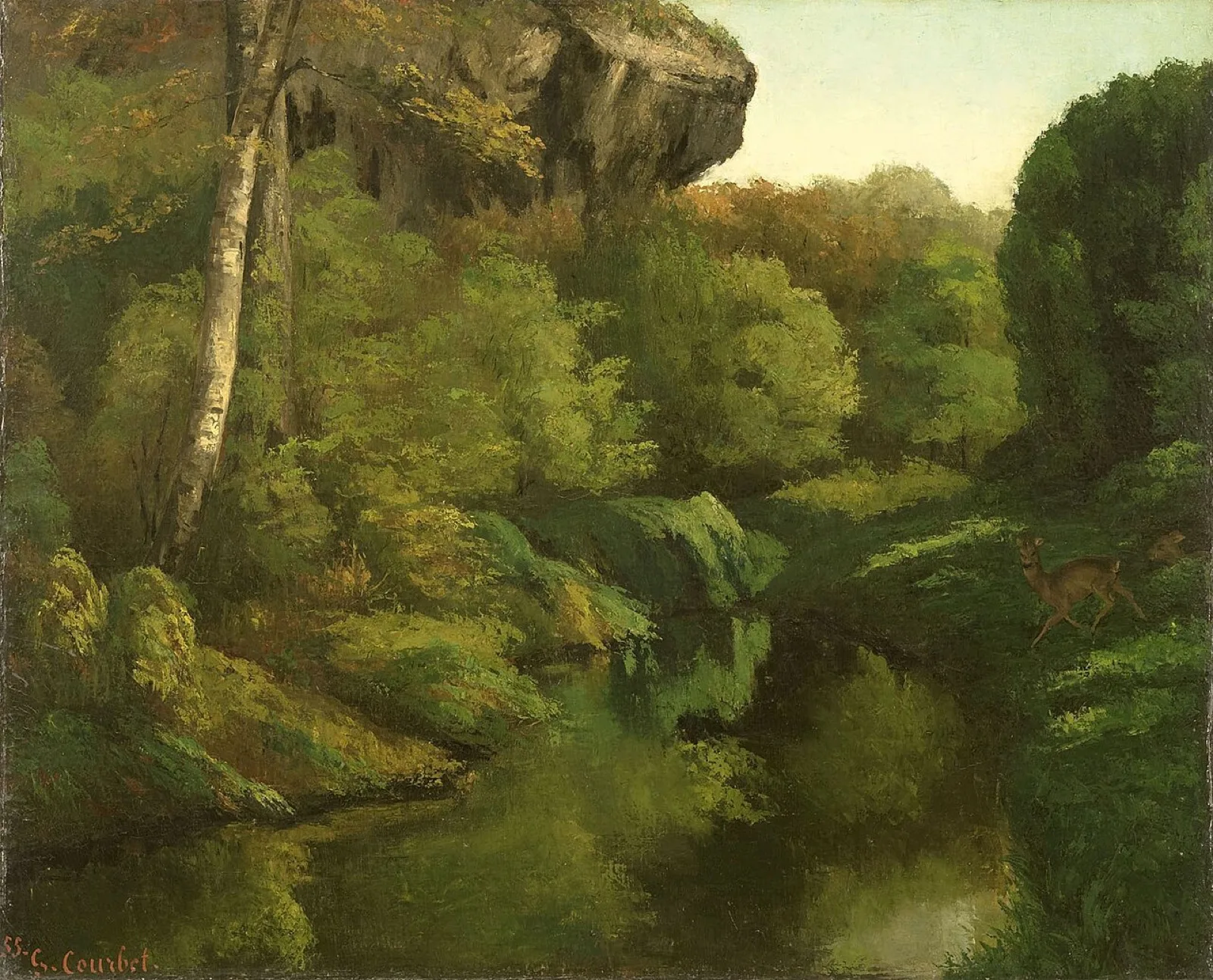View of the Forest of Fontainebleau