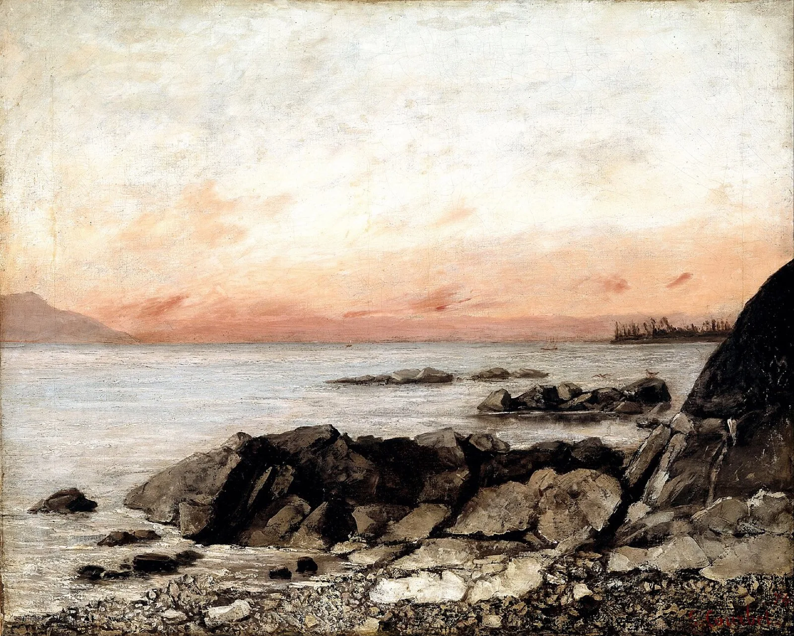 Sunset, Vevey, Switzerland