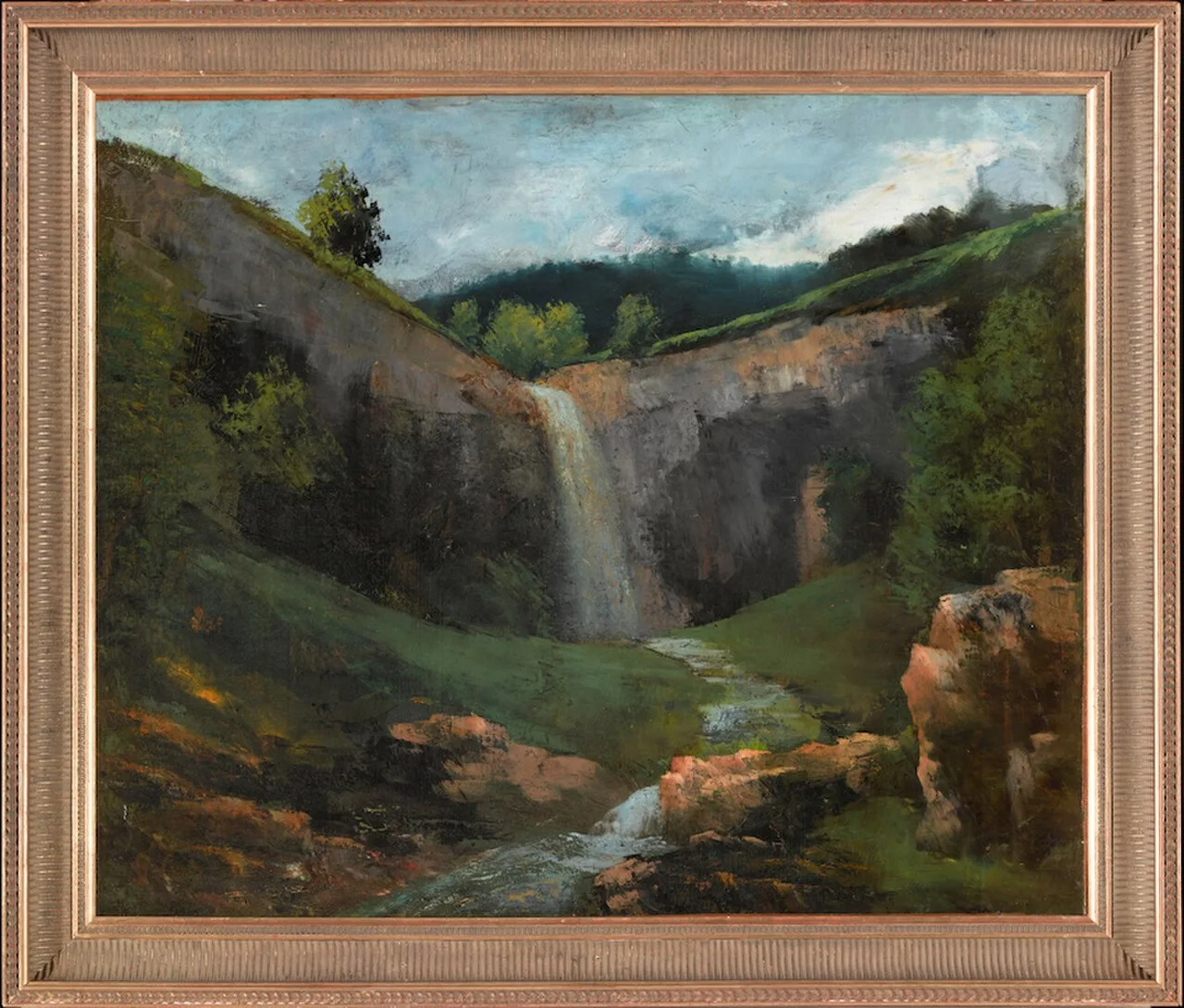 Cascade et ruisseau