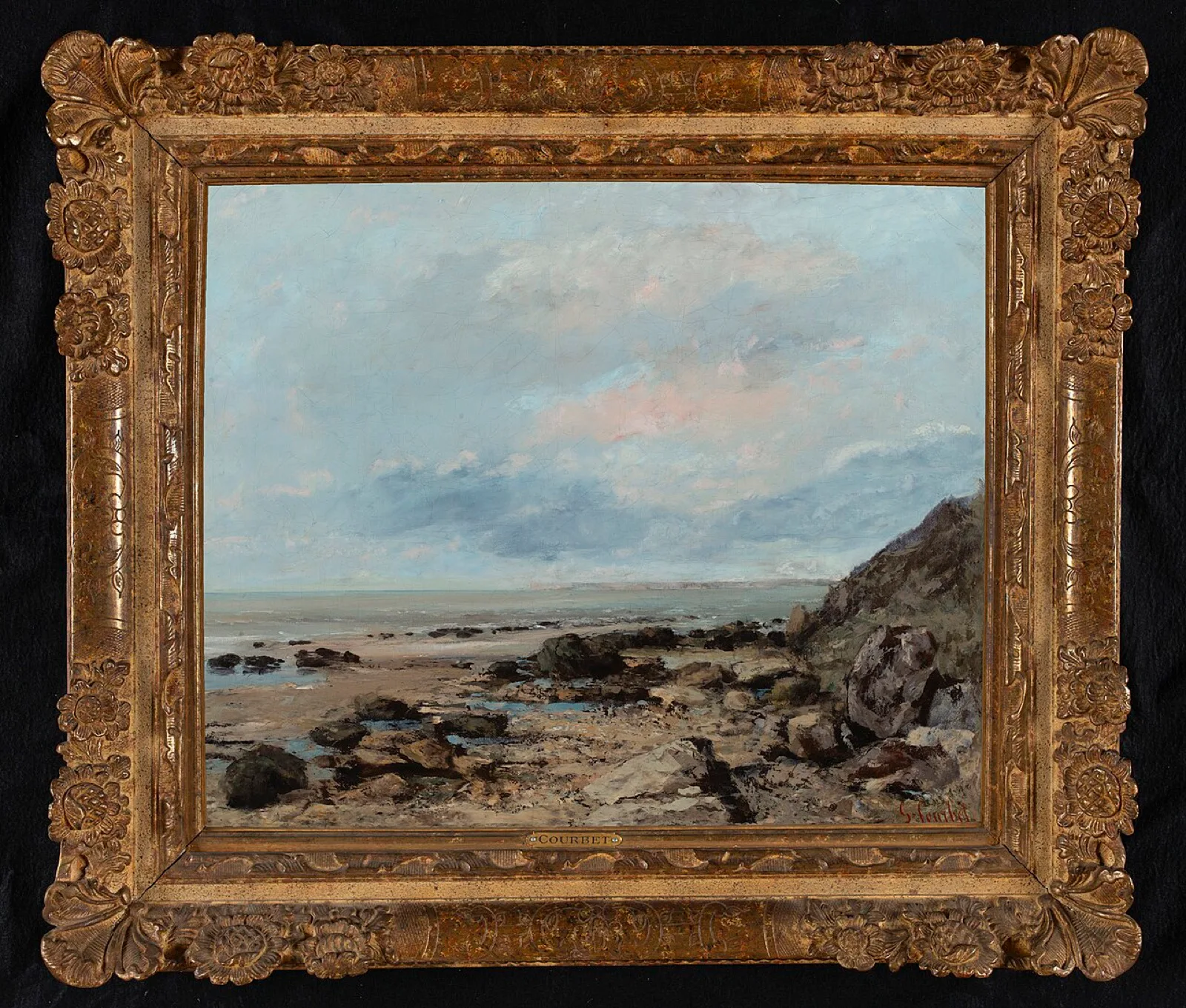 Bord de mer avec rochers