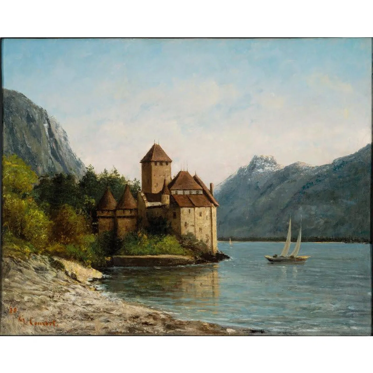 Castle of Chillon, Evening