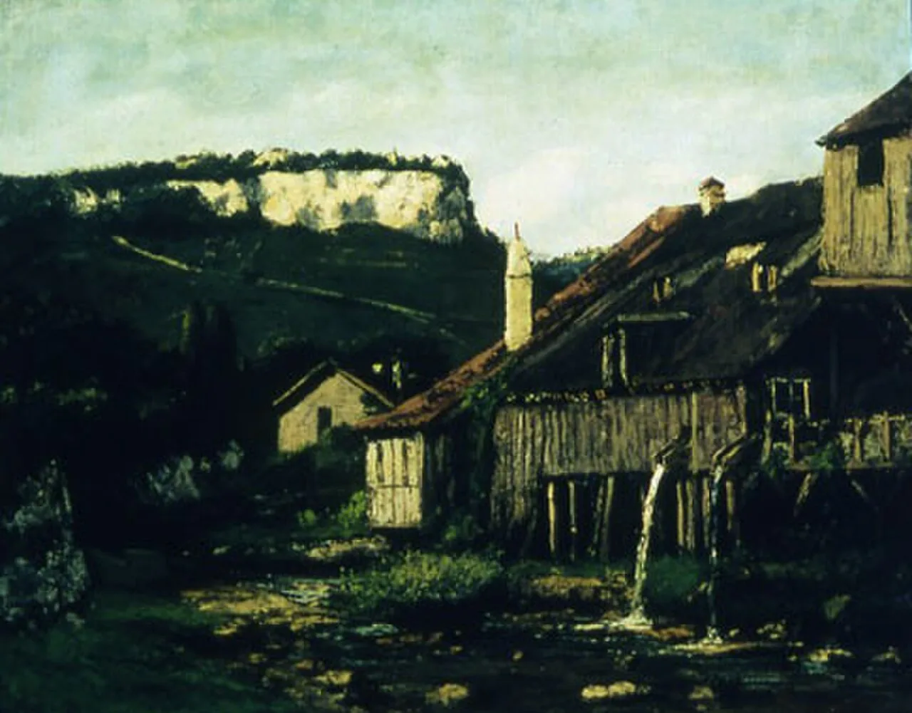 Paysage à Ornans (No. 1)