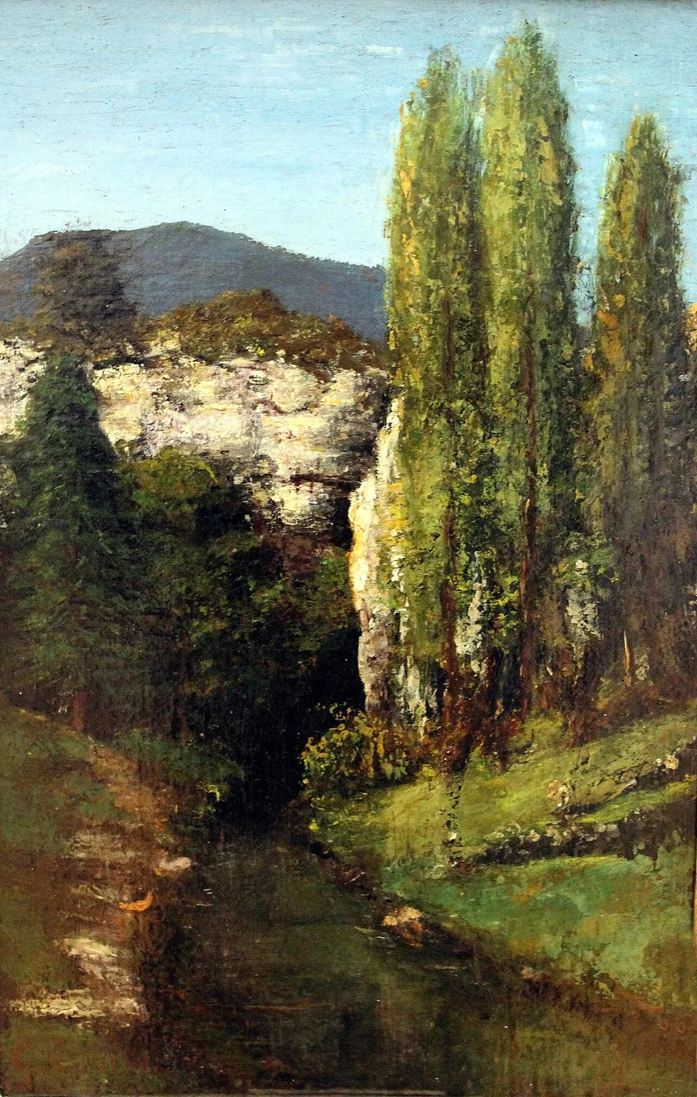 La Loue dans les monts du Jura