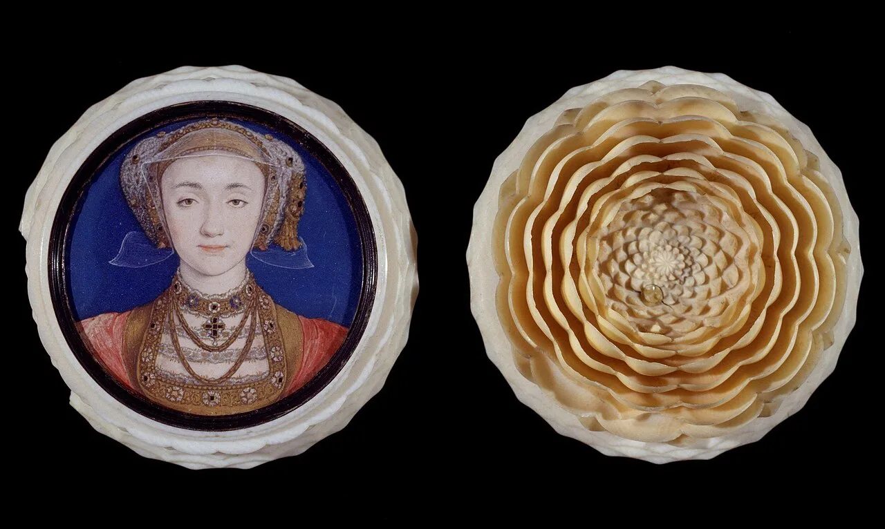 Portrait miniature of Anne of Cleves