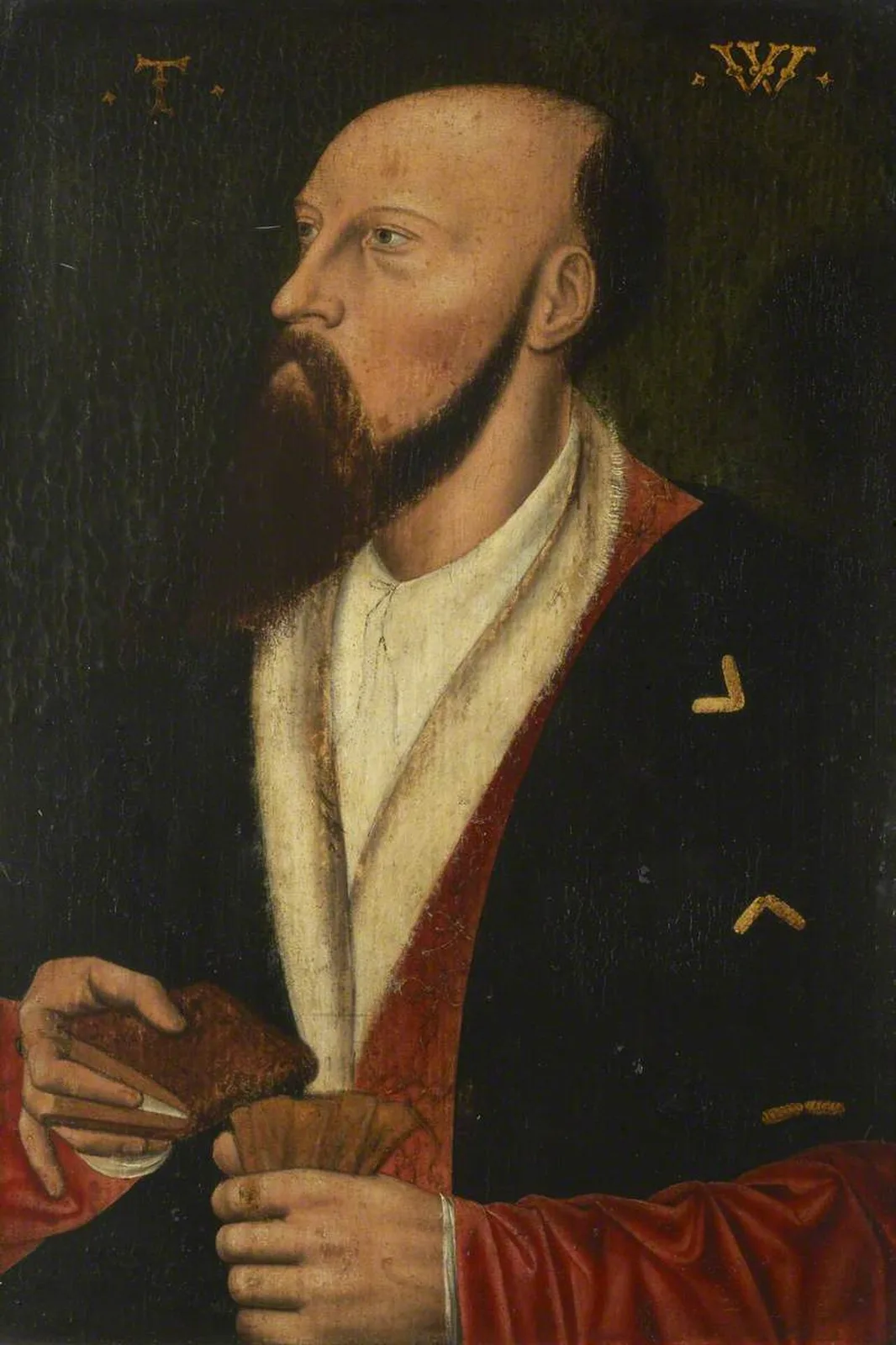 Portrait of a Gentleman (reputedly Sir Thomas Wyatt, –)