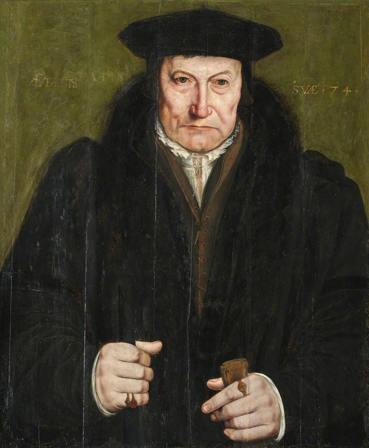 Portrait of a Gentleman (sometimes identified as Bishop Fisher, –)