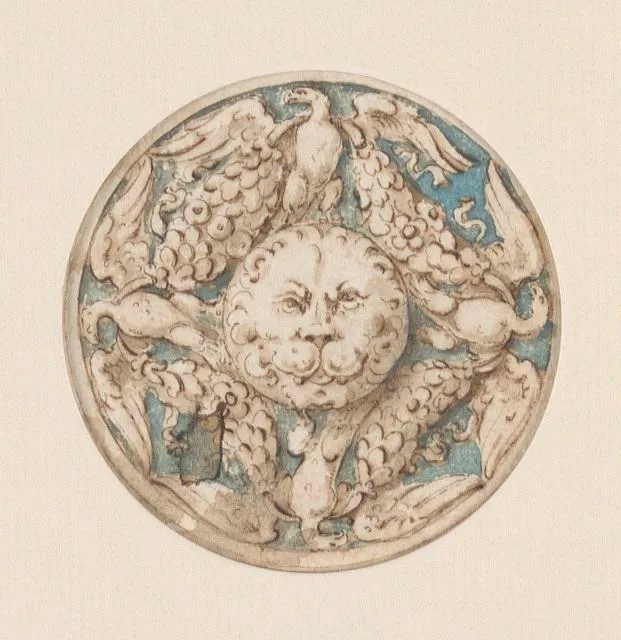 Chased Silver Medallion (No. 2)