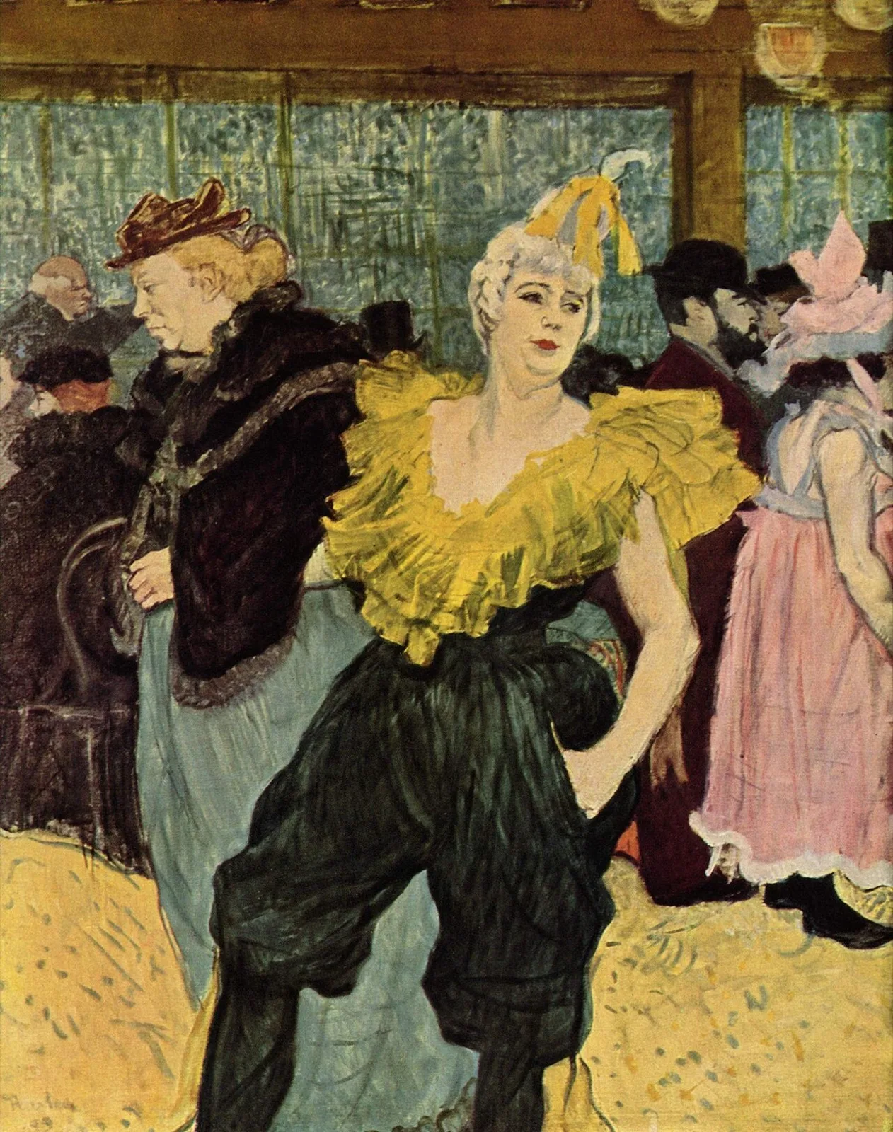 The clownesse Cha-U-Kao at the Moulin Rouge