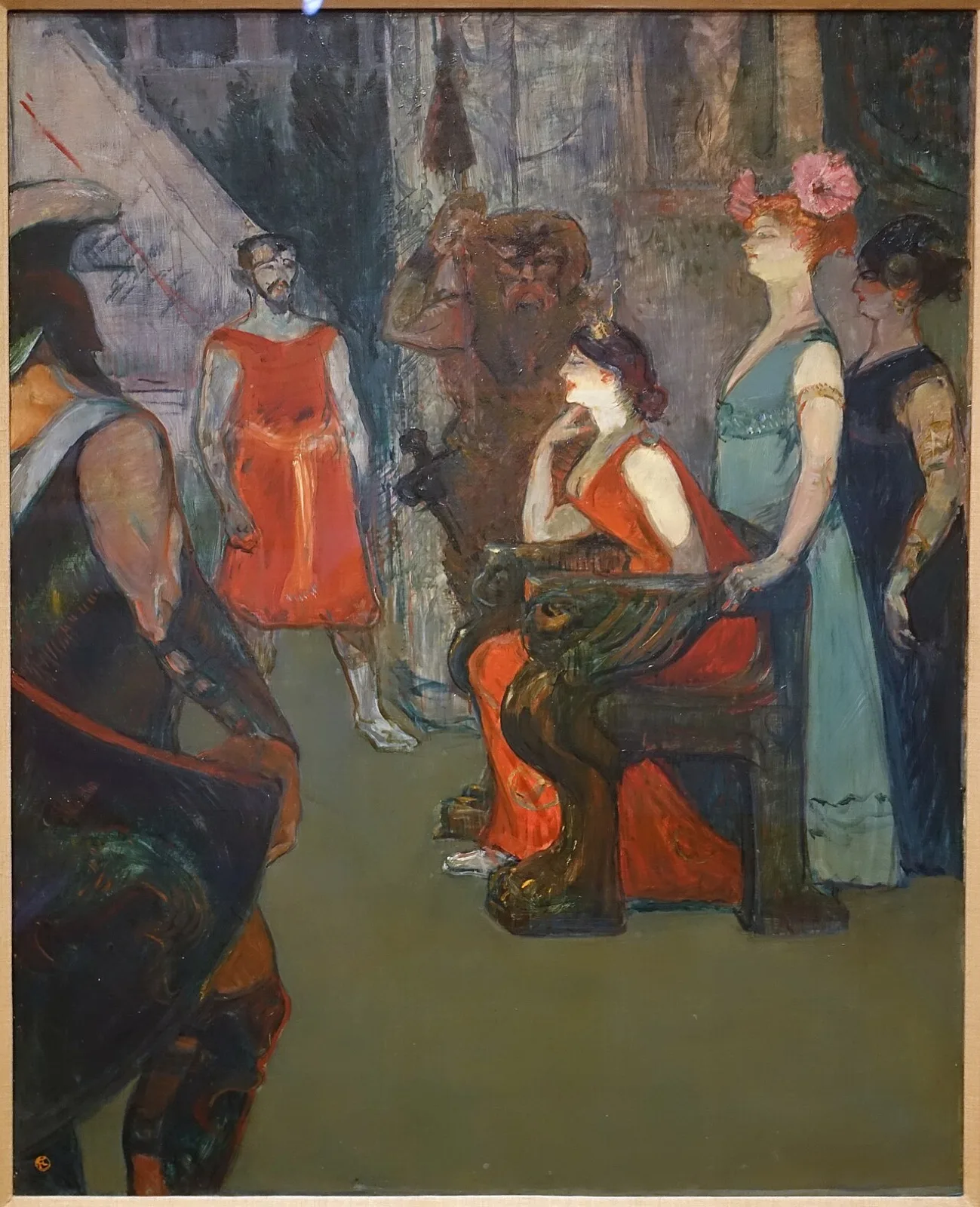 Messalina by Henri de Toulouse-Lautrec