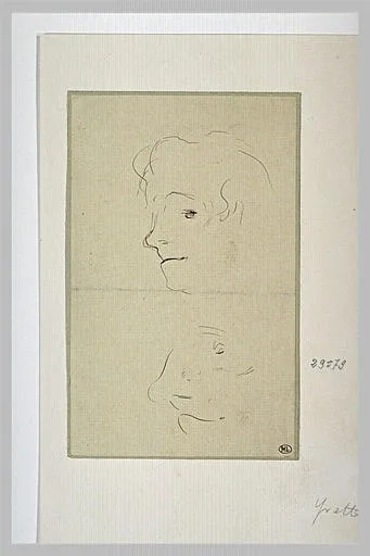 Yvette Guilbert: deux profils