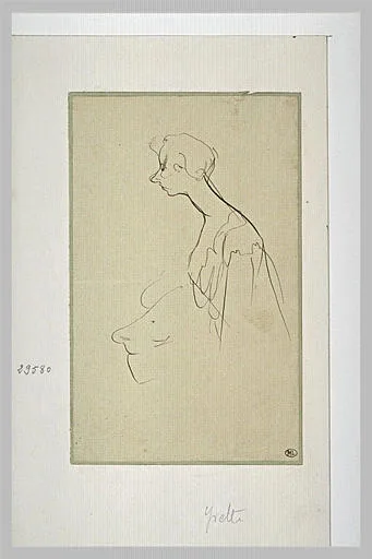 Yvette Guilbert en buste (No. 1)