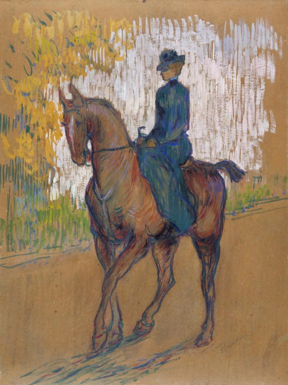 Side-saddle