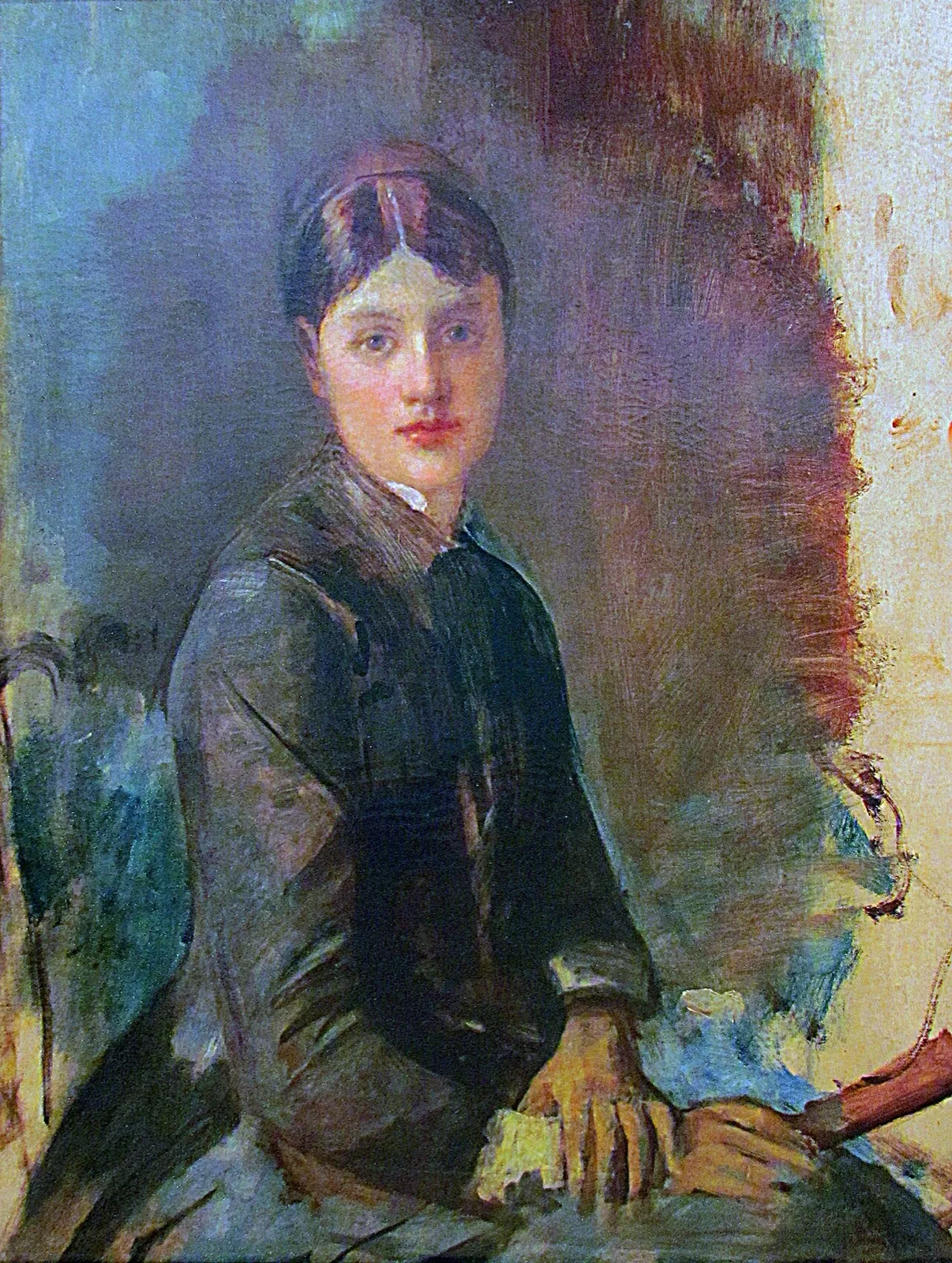 Portrait of a young woman
