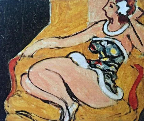 Danseuse assise