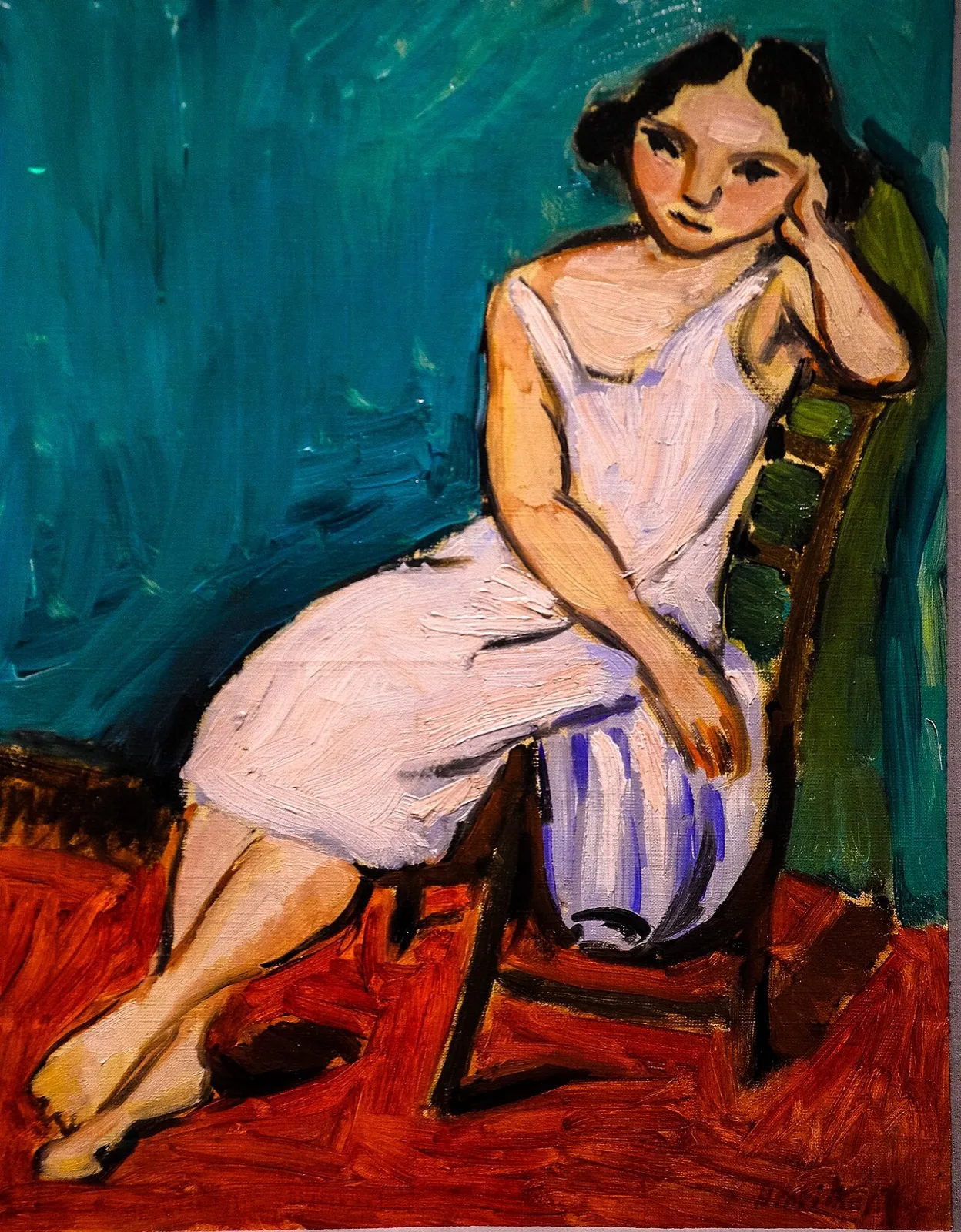 Jeune Fille assise