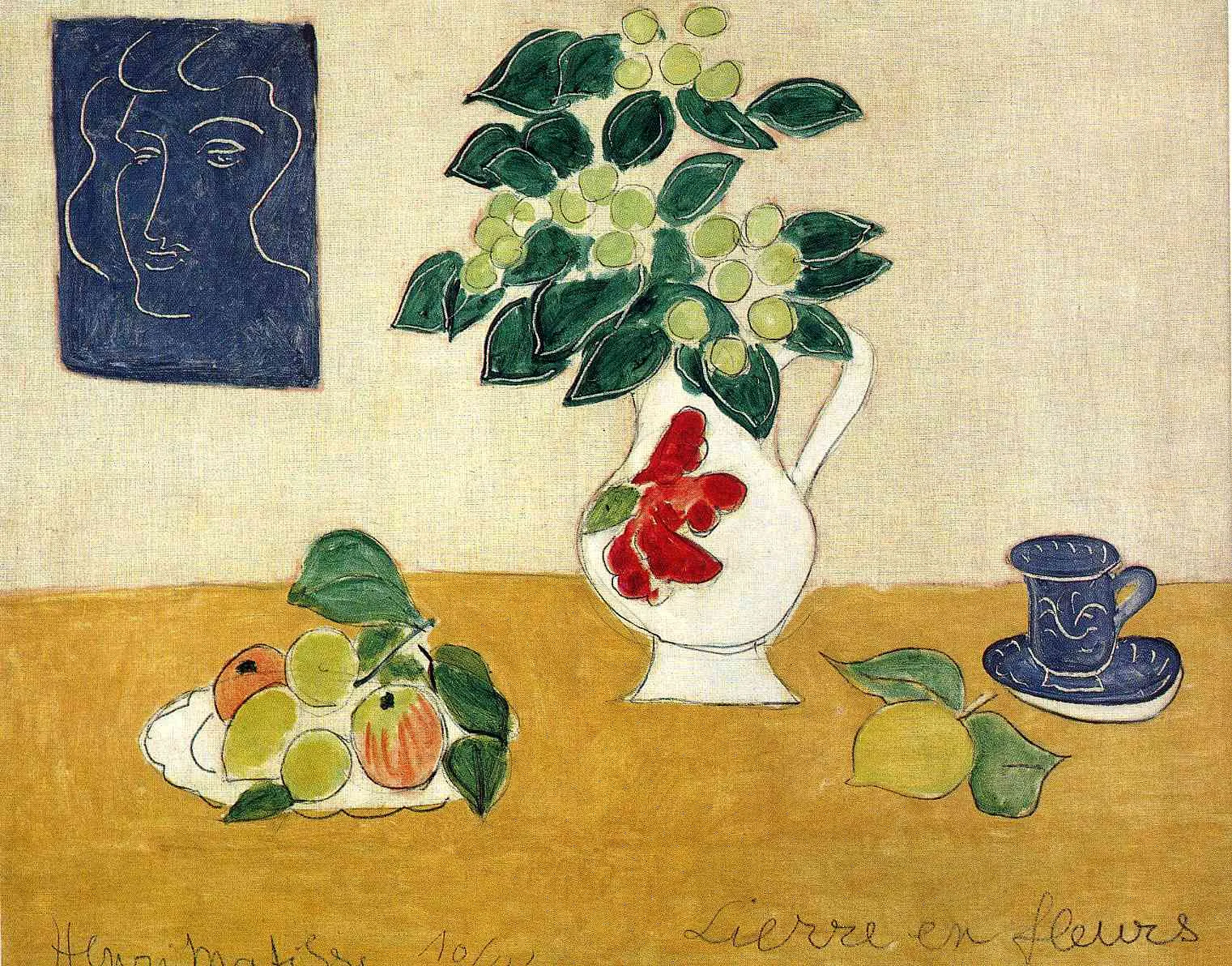Lierre en fleurs