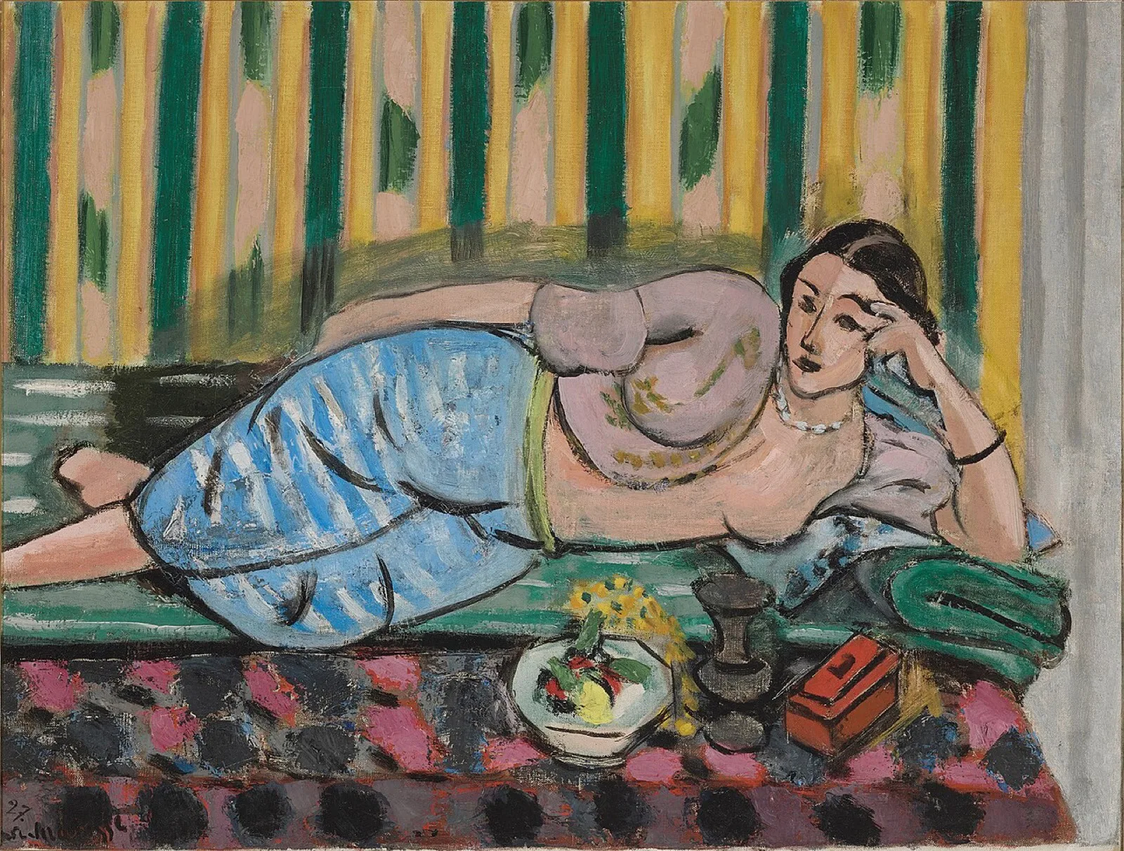 Odalisque with a Red Casket