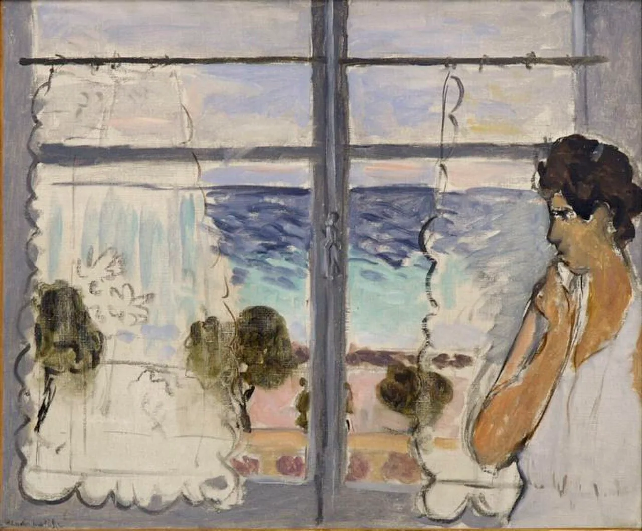 Femme à la fenêtre