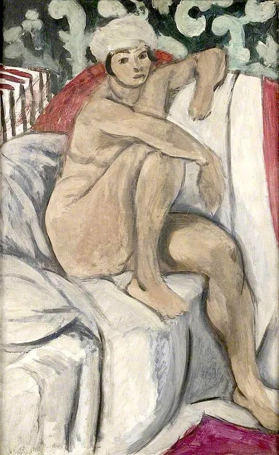 Nude on a Sofa (No. 1)