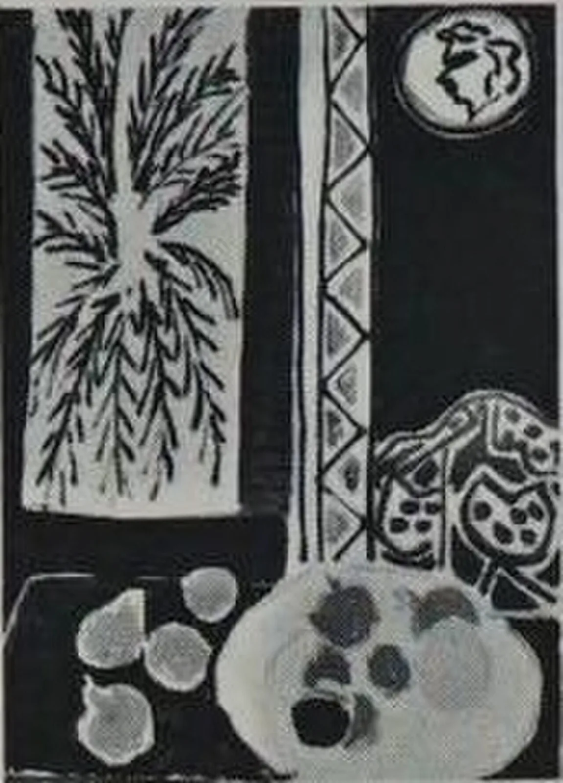 Still life with Pomegranates