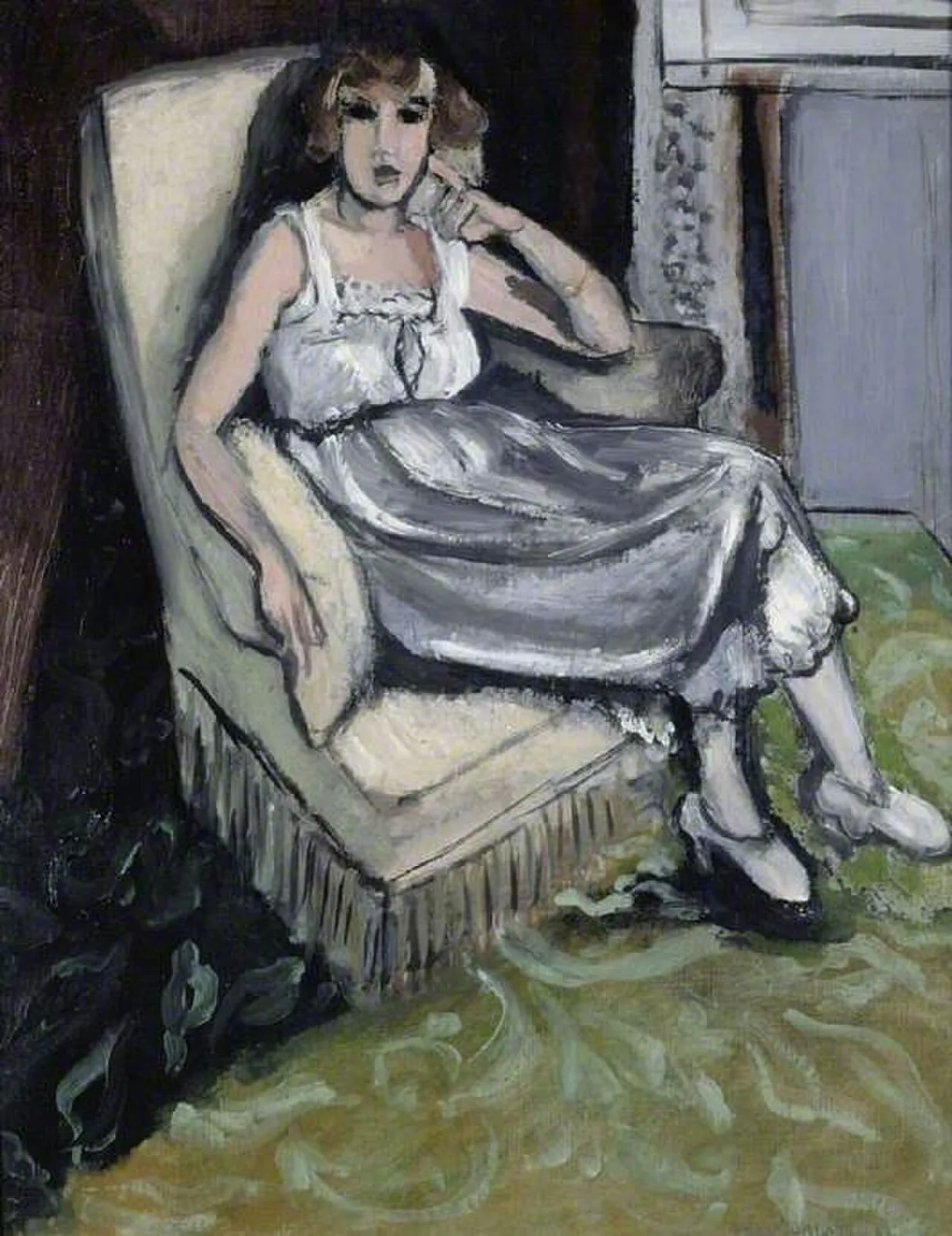 Woman Seated in an Armchair (No. 1)