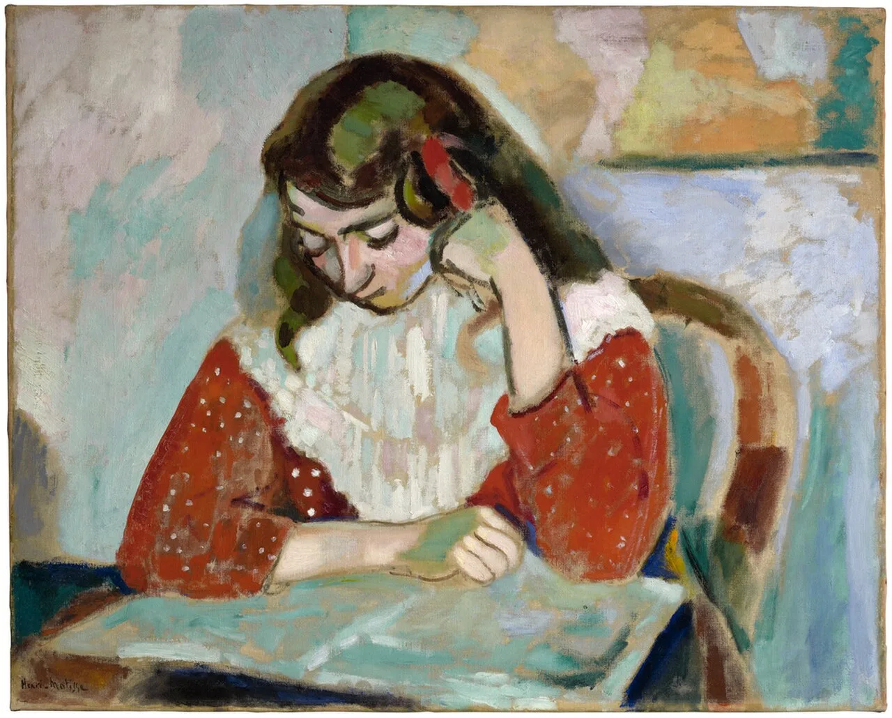 Marguerite Reading (No. 2)