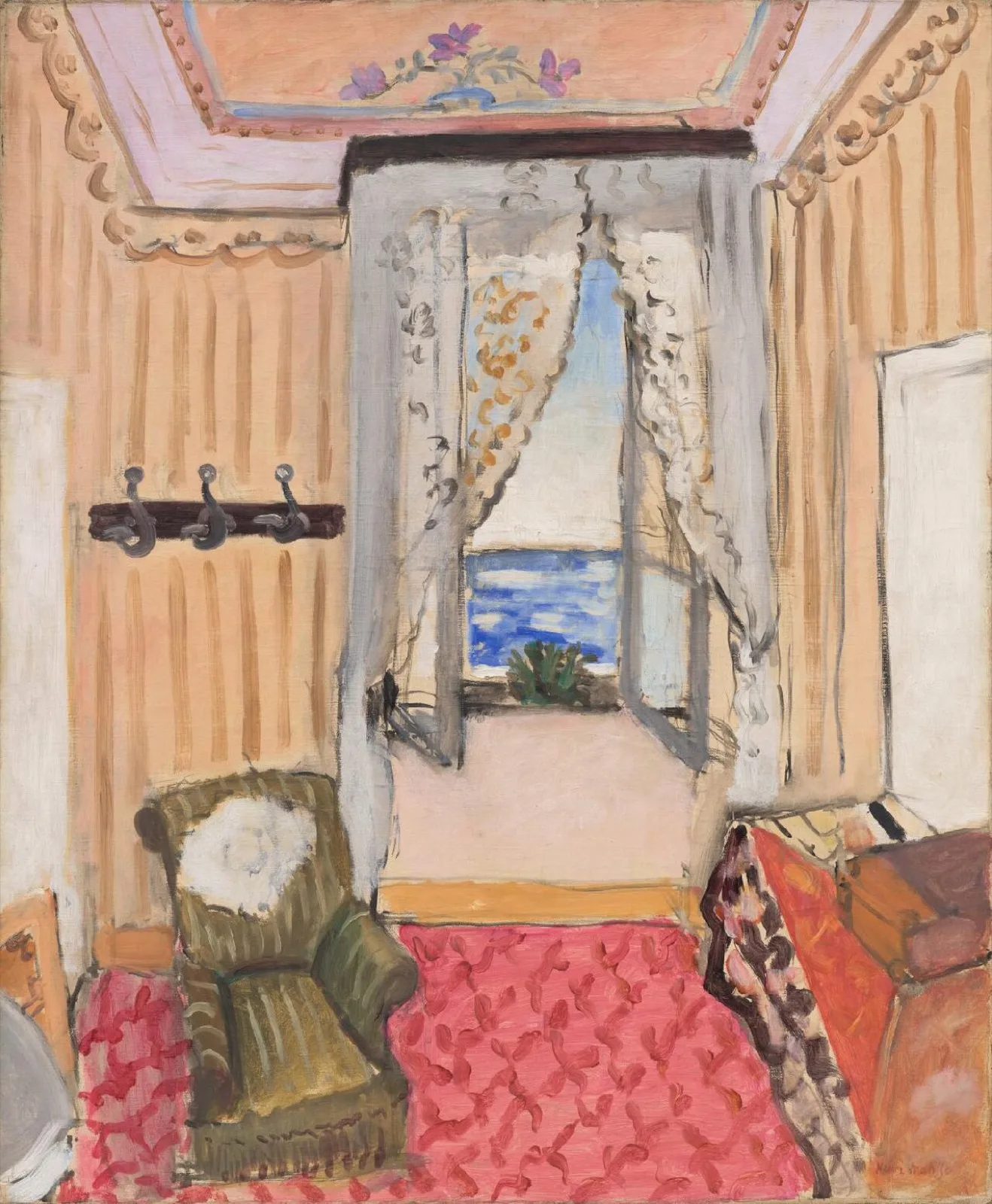 Interior at Nice (Room at the Beau Rivage)