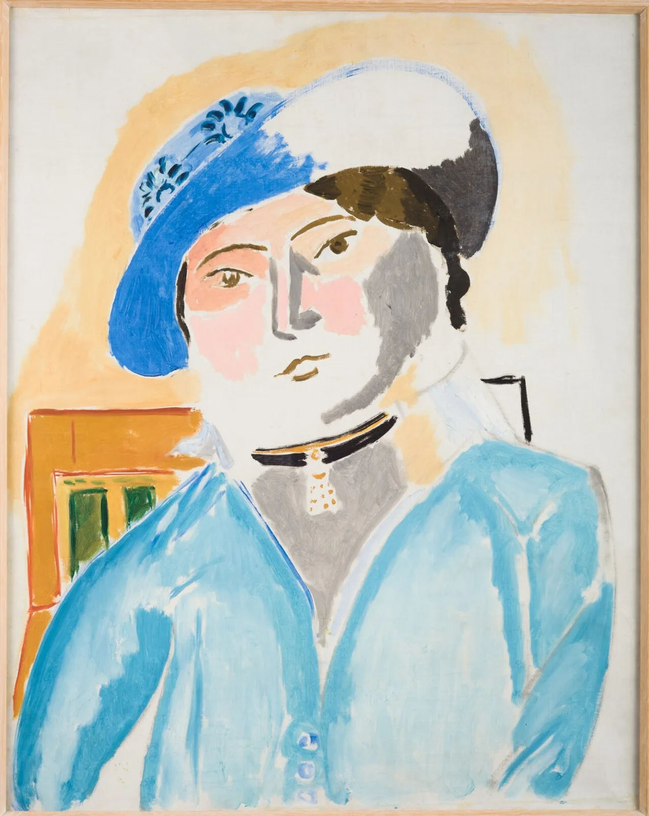 Marguerite in a Leather Hat