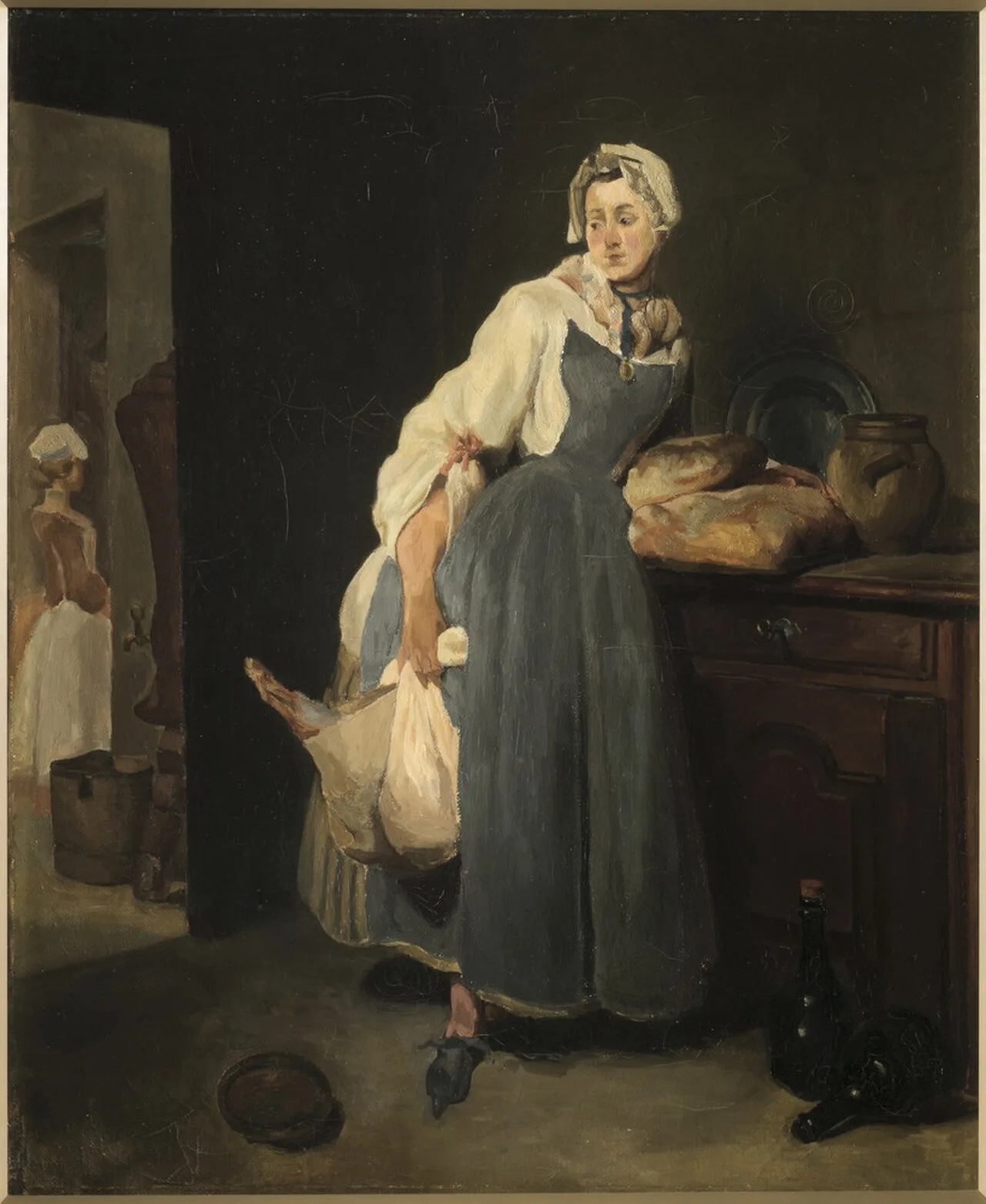 La Pourvoyeuse, d'après Chardin (No. 2)