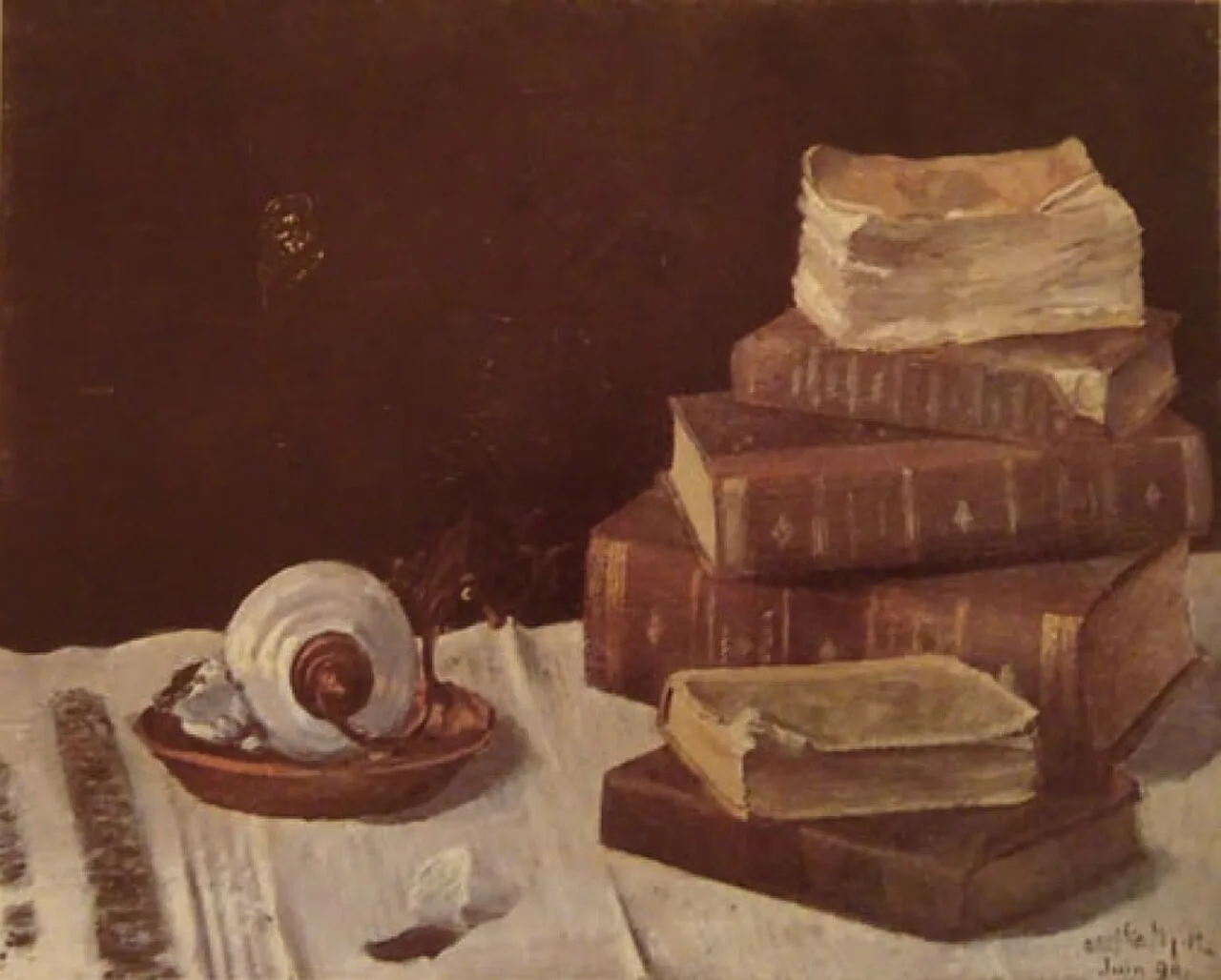 Still life with books (No. 1)