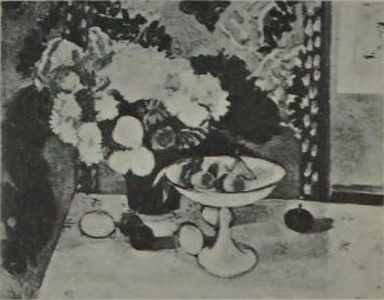 Still Life: Bouquet and Compotier