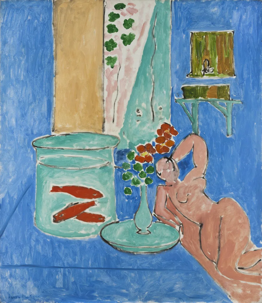 Goldfish and Sculpture
