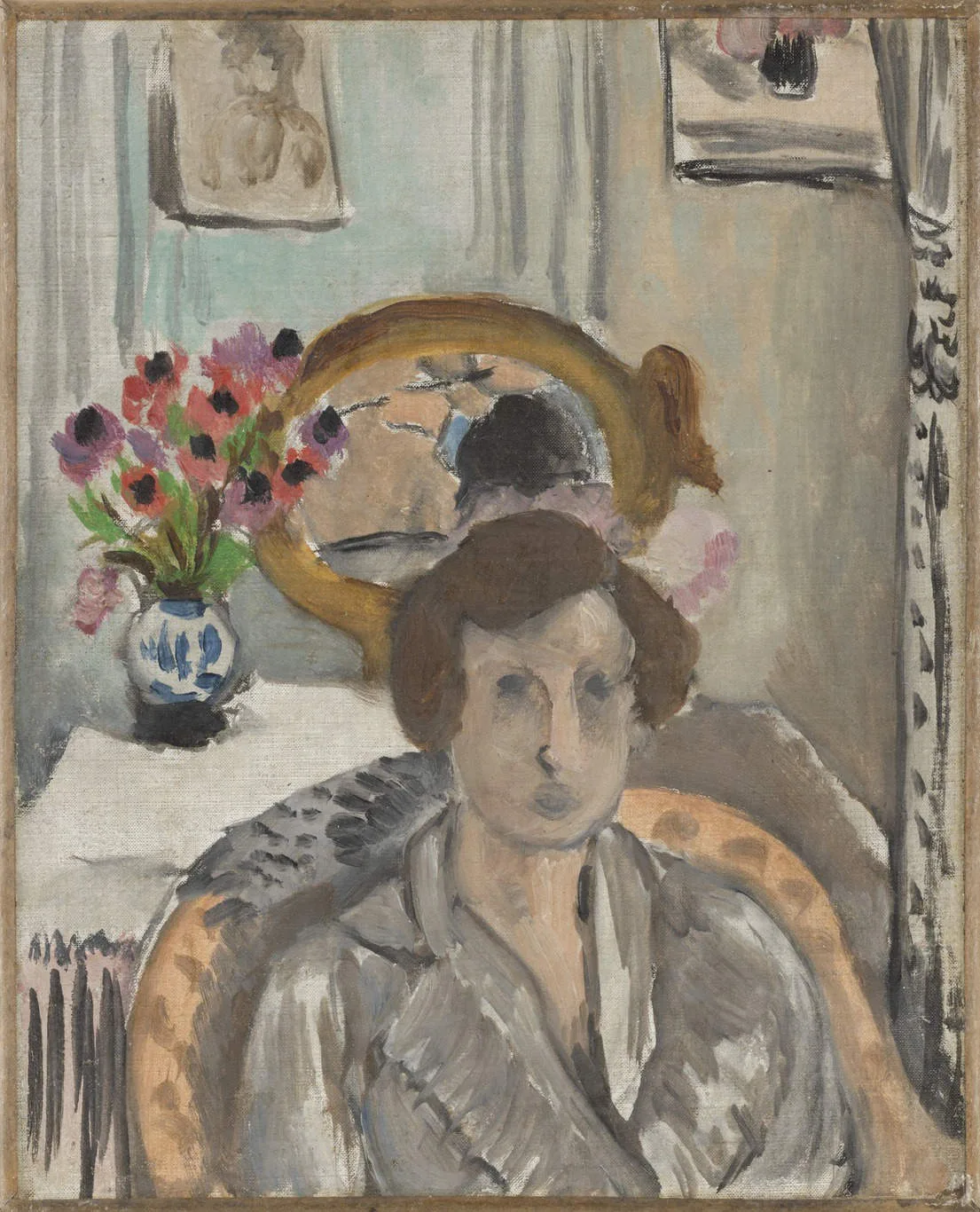 Woman with Anemones