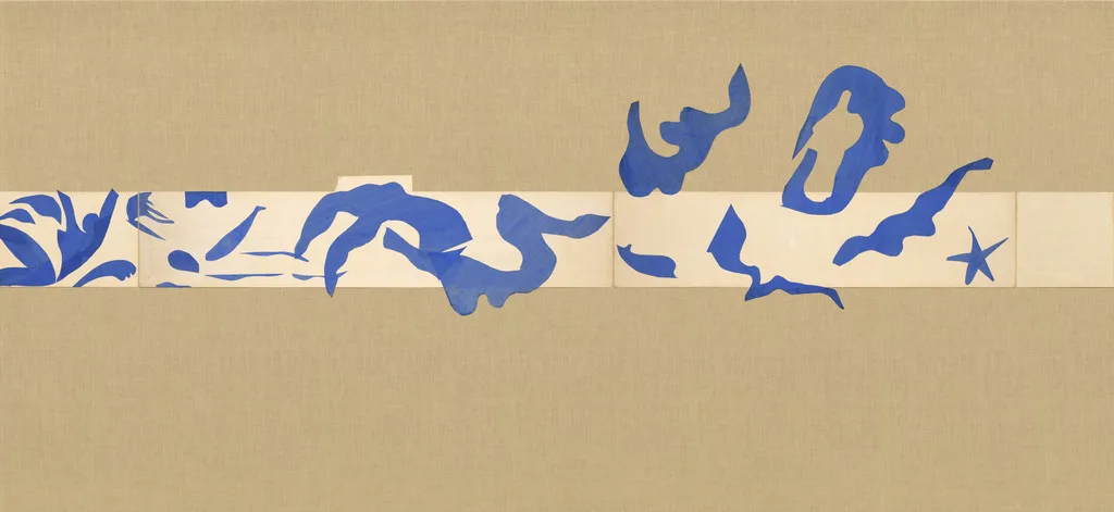 The Swimming Pool, Maquette for ceramic (realized and )
