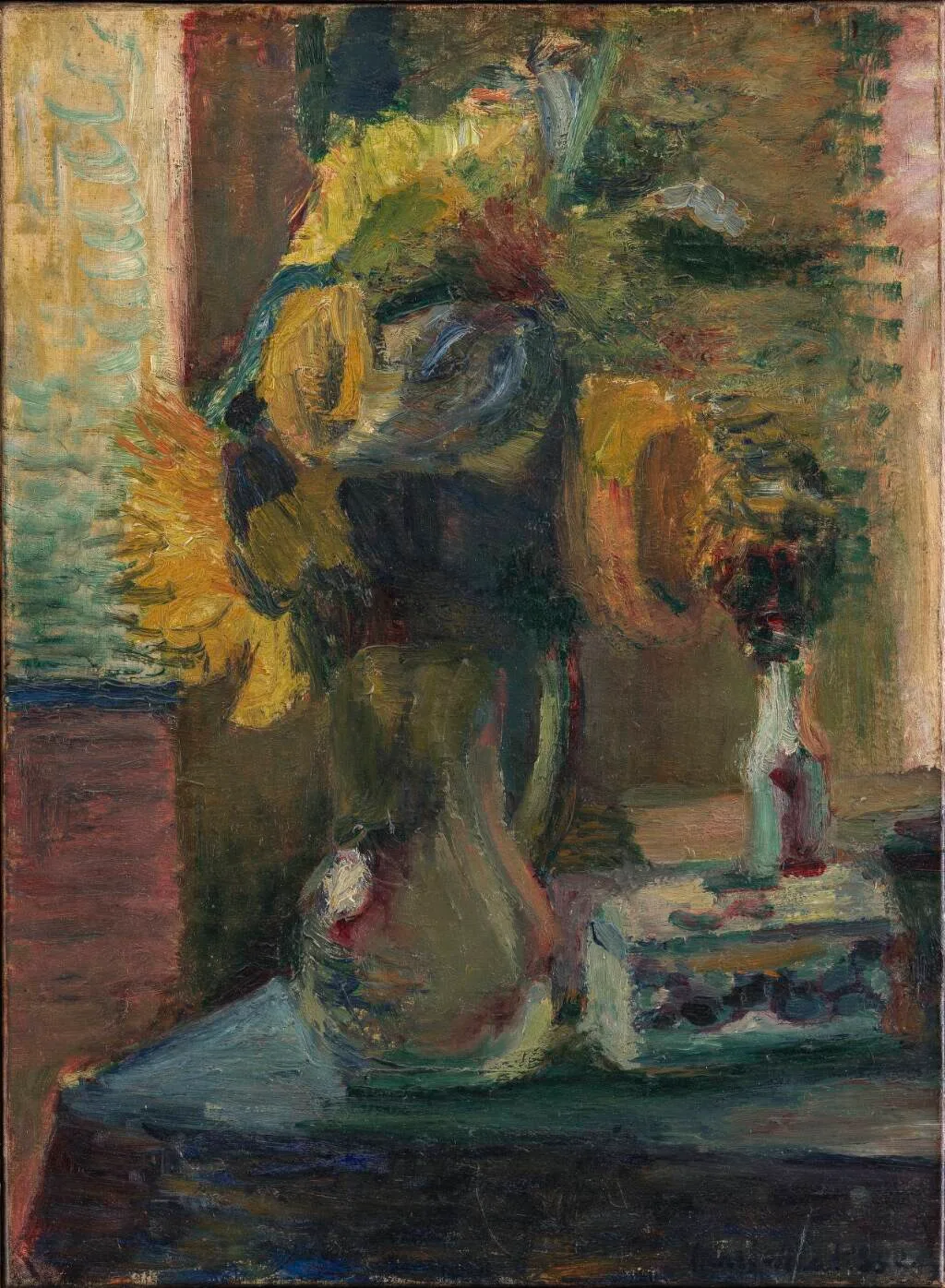 Sunflowers in a vase