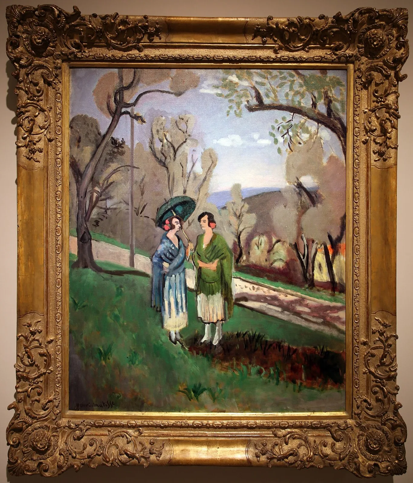 Conversation under the Olive Trees