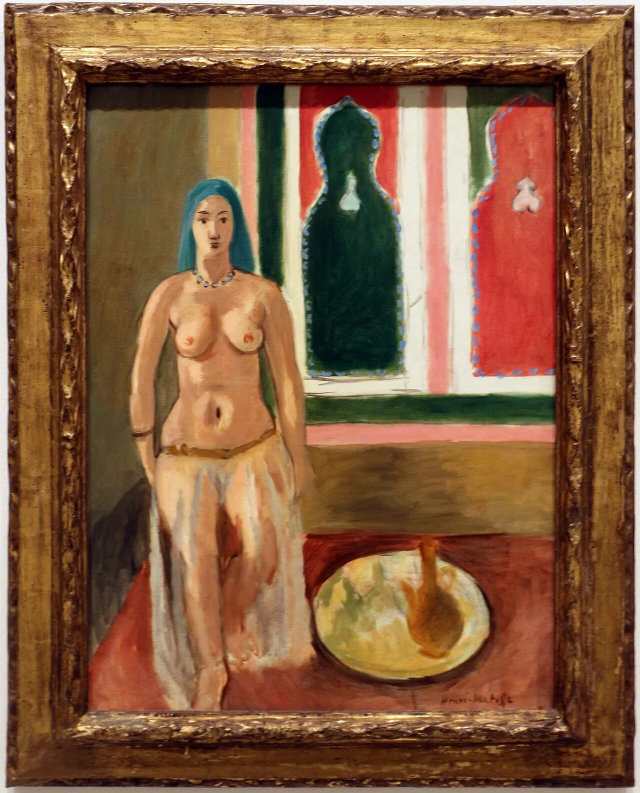 Odalisque Coiffure Verte [Odalisque with Green Headdress]