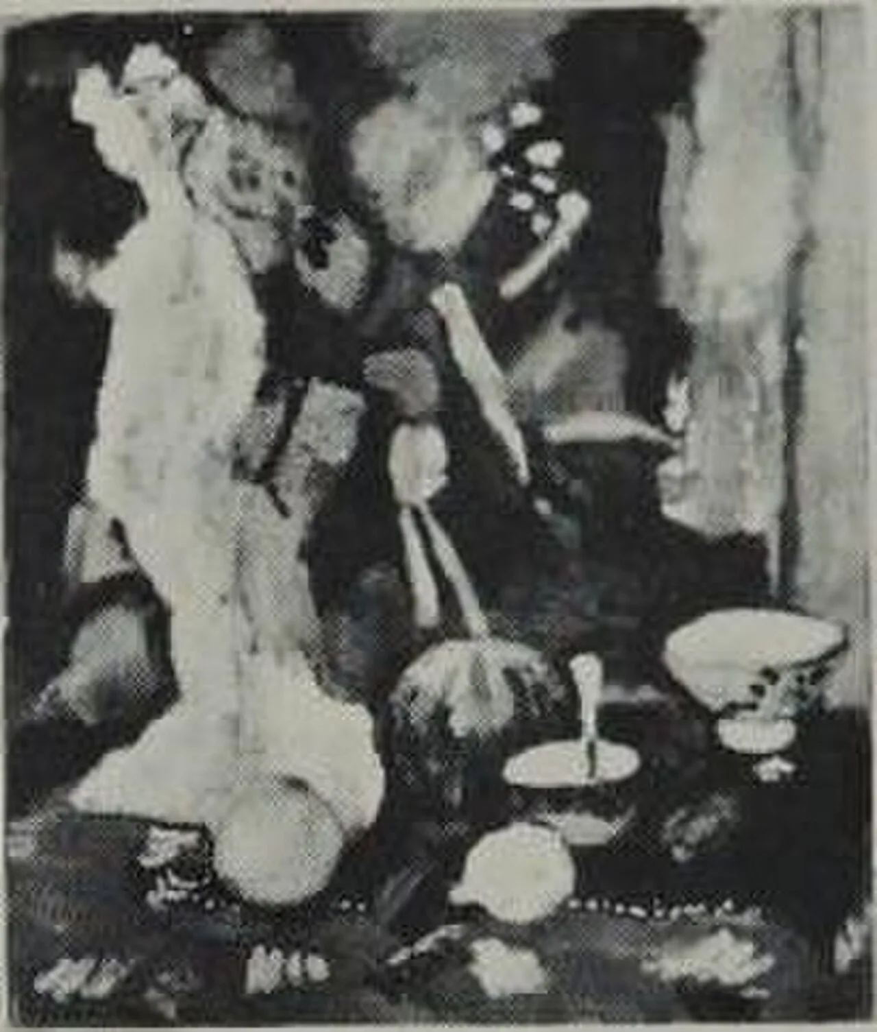 Nature morte à la statuette (Still Life with Plaster Figure)